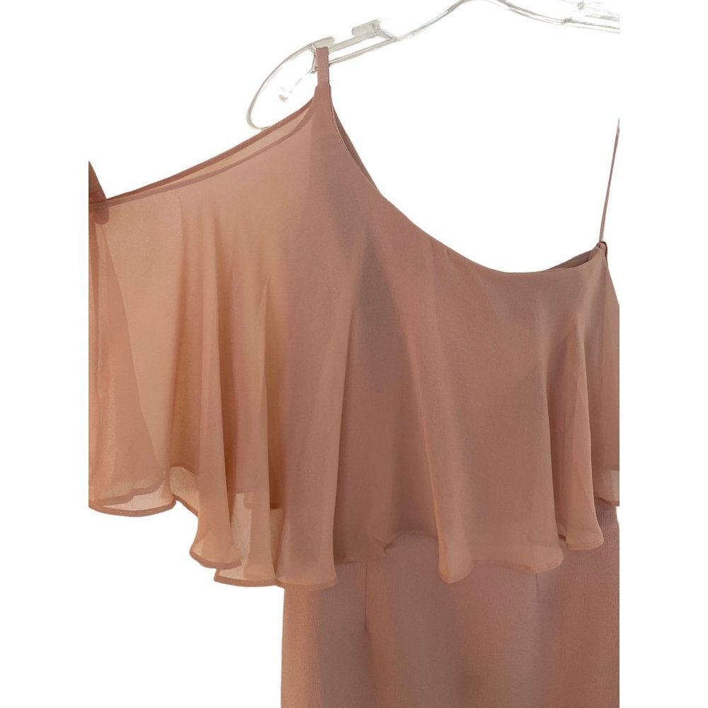 DTP Dress the Population One Shoulder Mini Dress Evening Glam Sz S NWOT - Picture 3 of 8